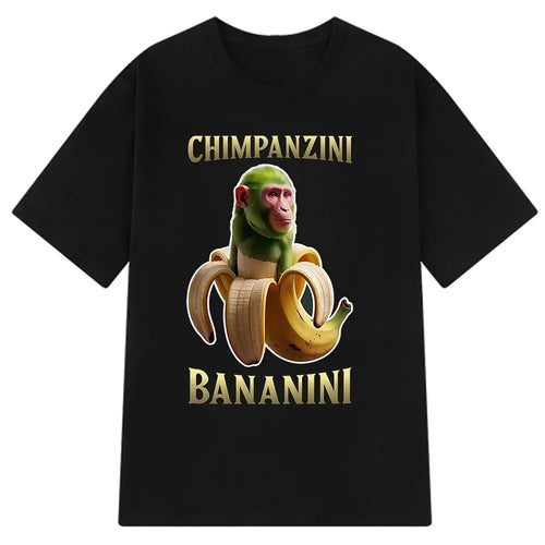 Tung Tung Tung Sahur Meme T Shirt Tralalero Tralala Bombardiro Crocodilo Funny T-Shirt Men Women Polyester Short Sleeve Tshirt